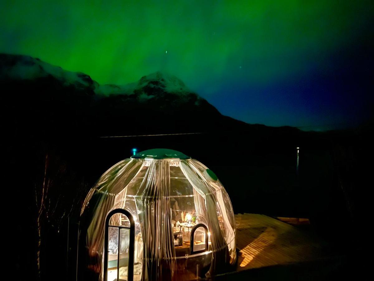 Lofoten Glampingdome Myrland Экстерьер фото