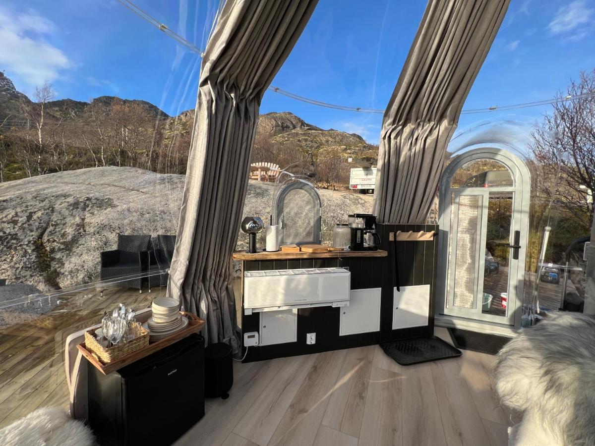 Lofoten Glampingdome Myrland Экстерьер фото