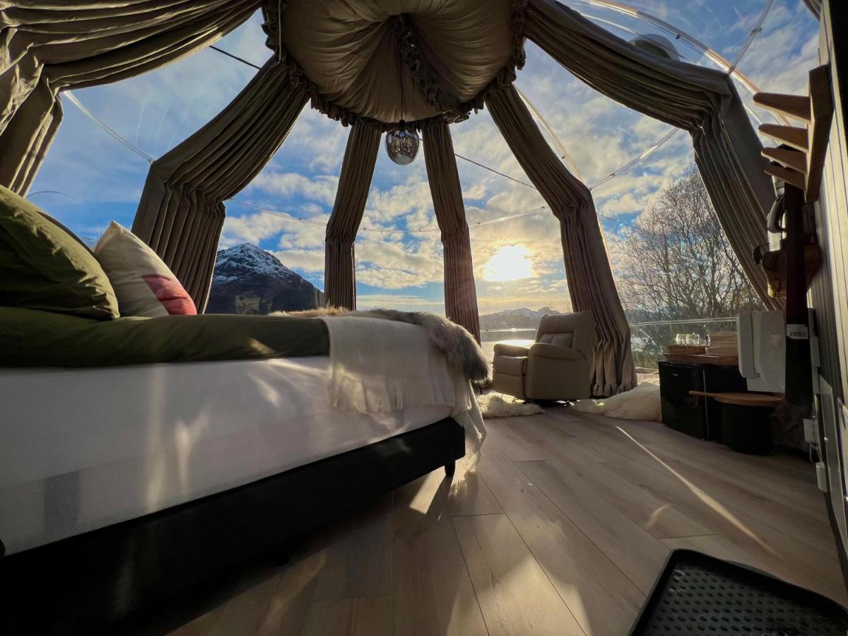 Lofoten Glampingdome Myrland Экстерьер фото