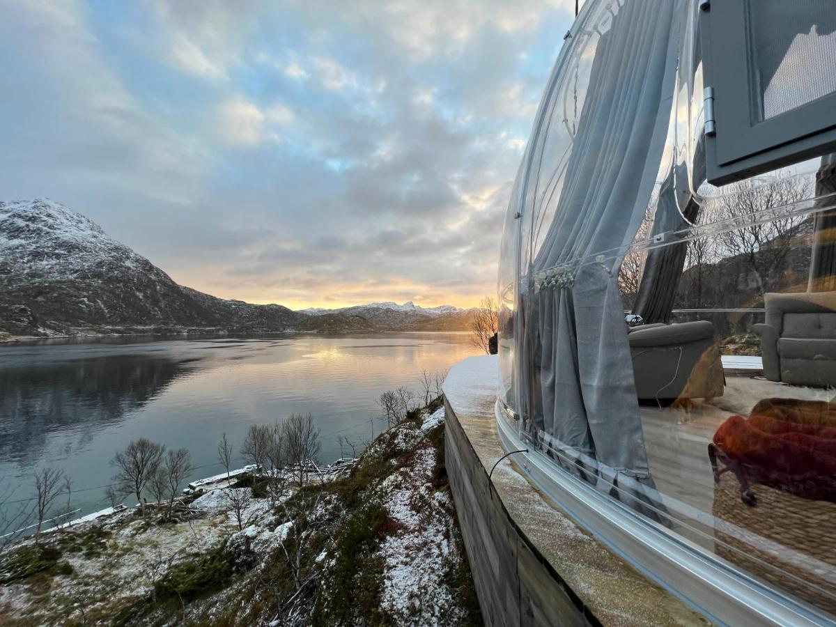 Lofoten Glampingdome Myrland Экстерьер фото