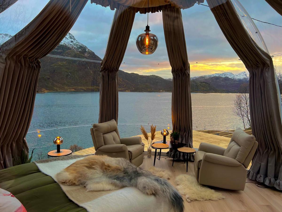 Lofoten Glampingdome Myrland Экстерьер фото
