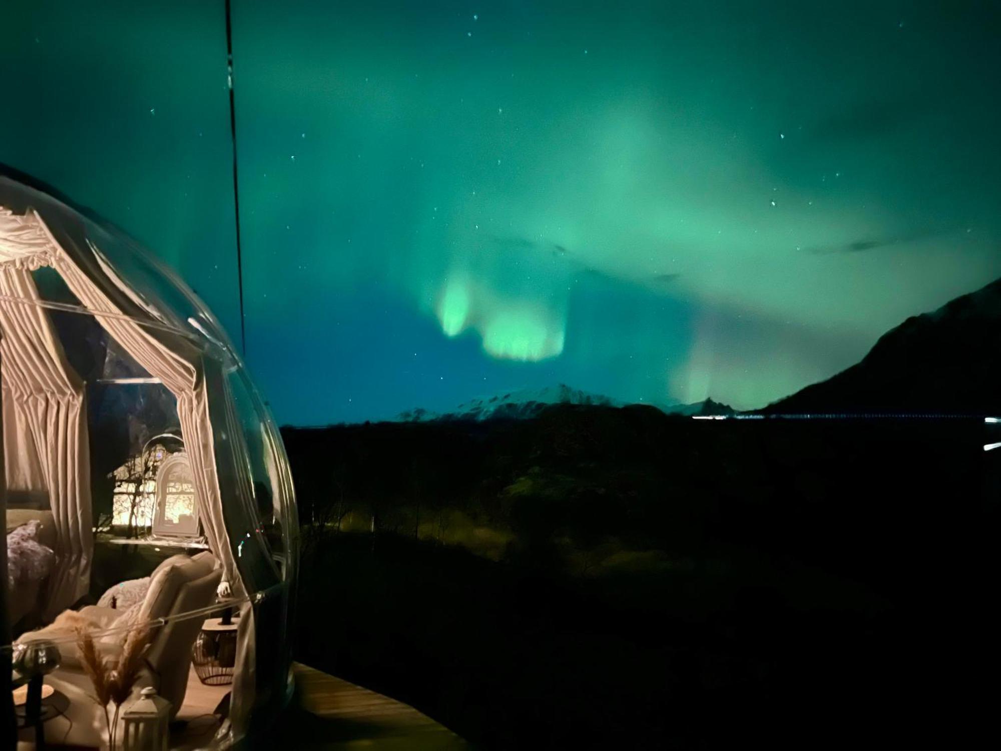 Lofoten Glampingdome Myrland Экстерьер фото