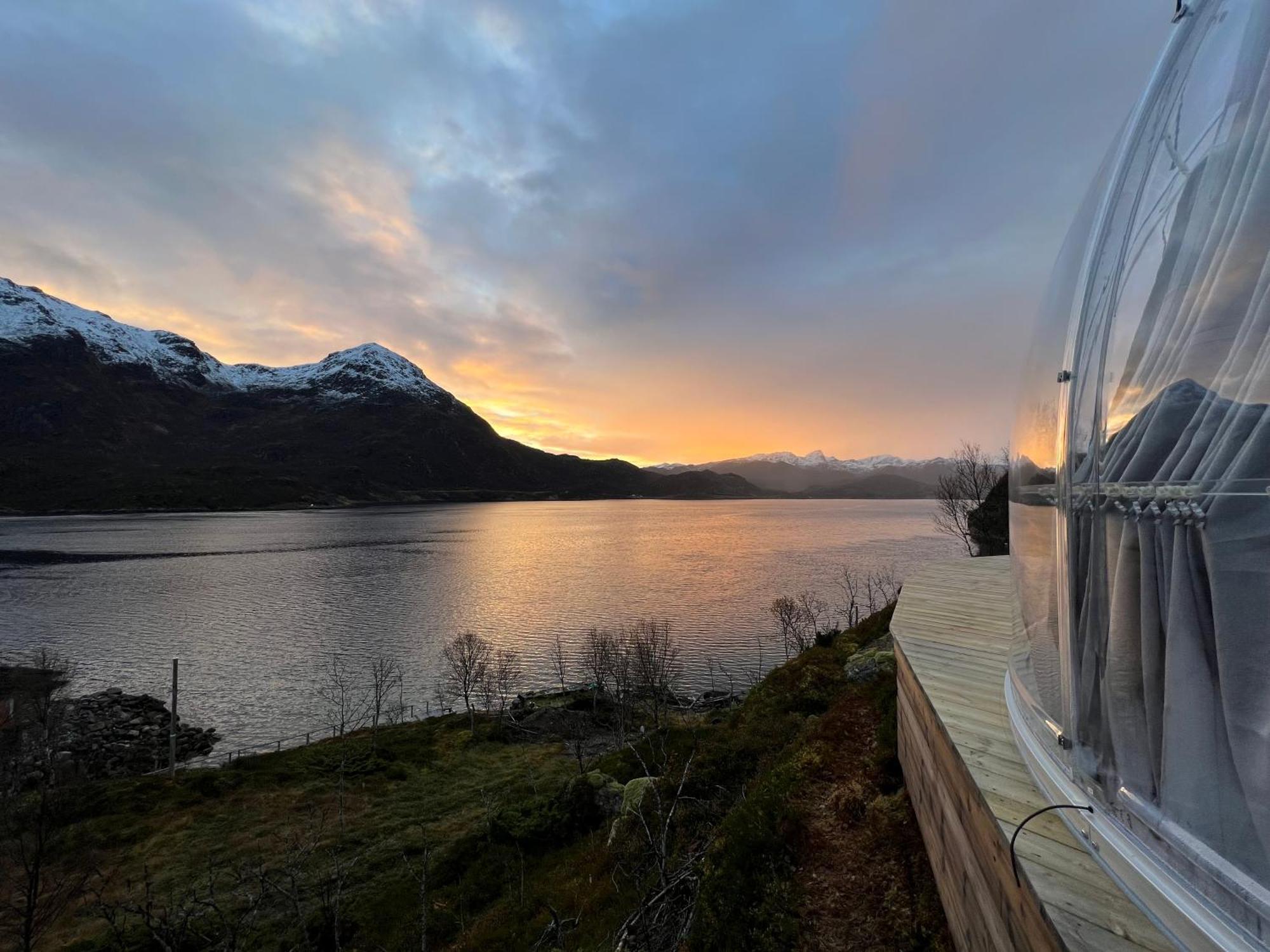 Lofoten Glampingdome Myrland Экстерьер фото