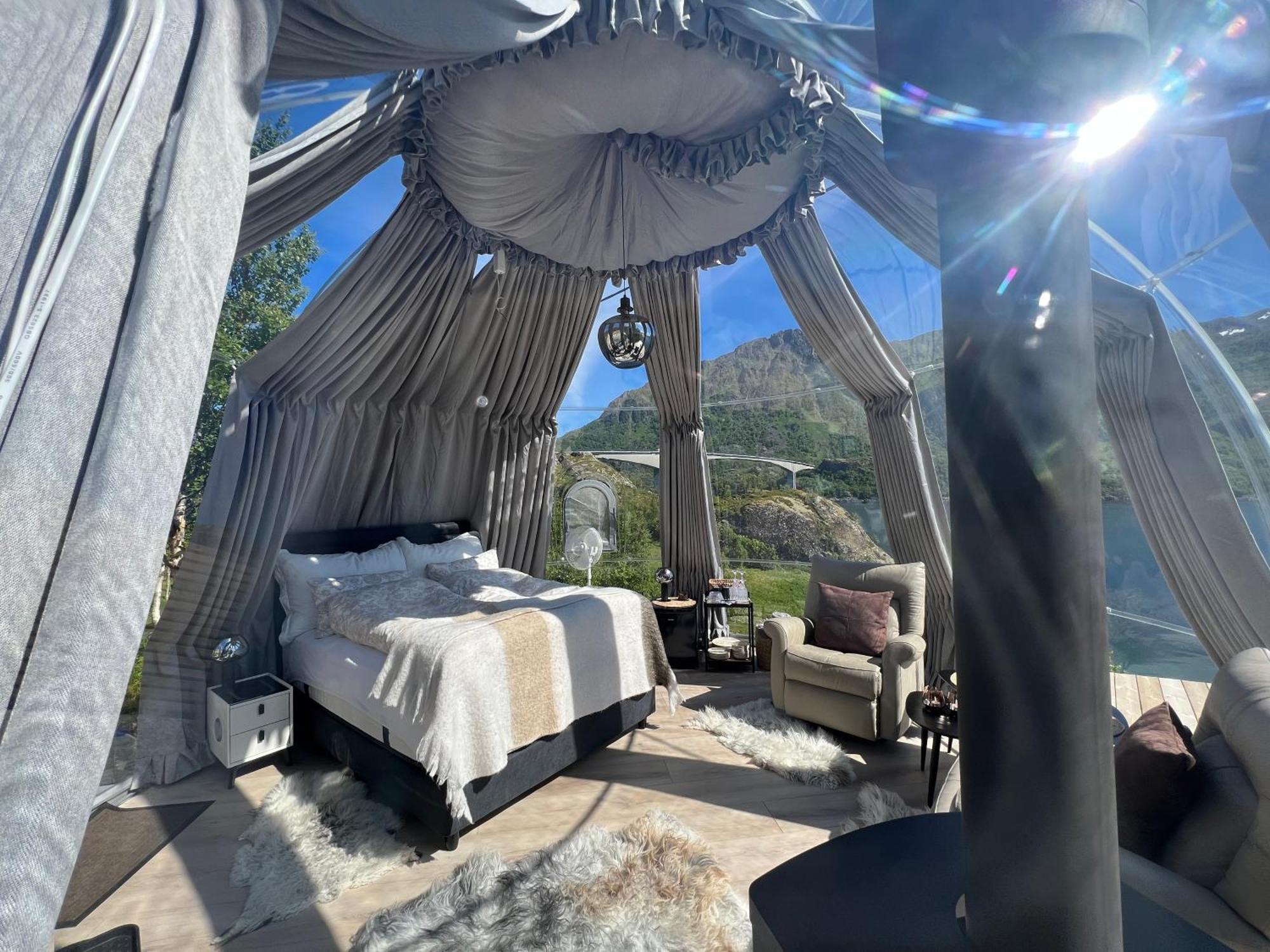 Lofoten Glampingdome Myrland Экстерьер фото