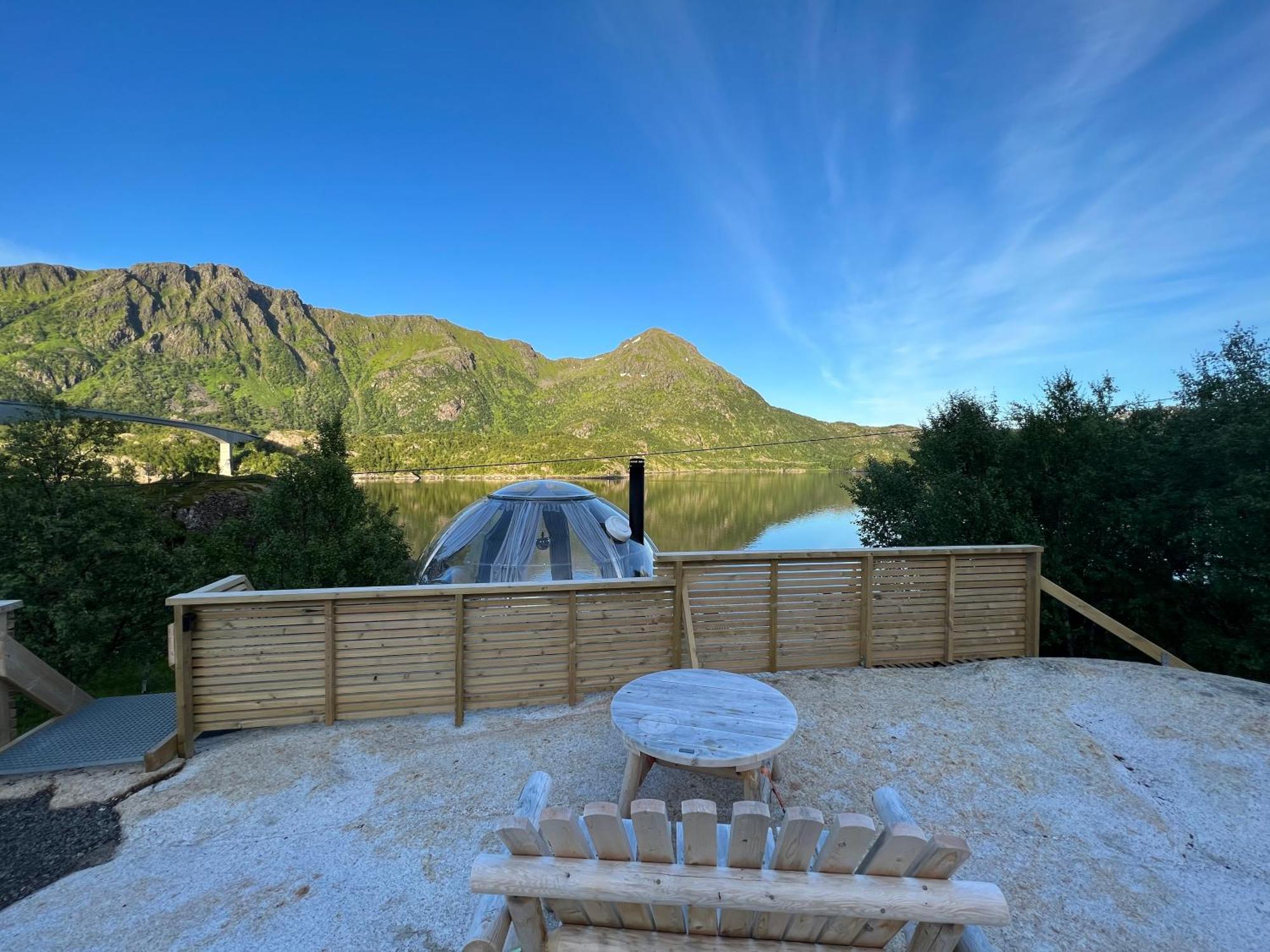 Lofoten Glampingdome Myrland Экстерьер фото