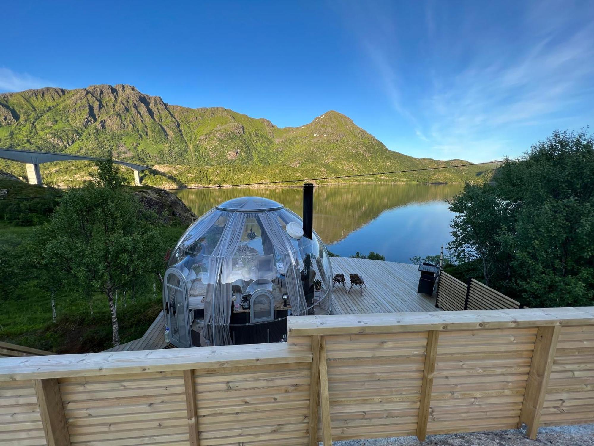 Lofoten Glampingdome Myrland Экстерьер фото