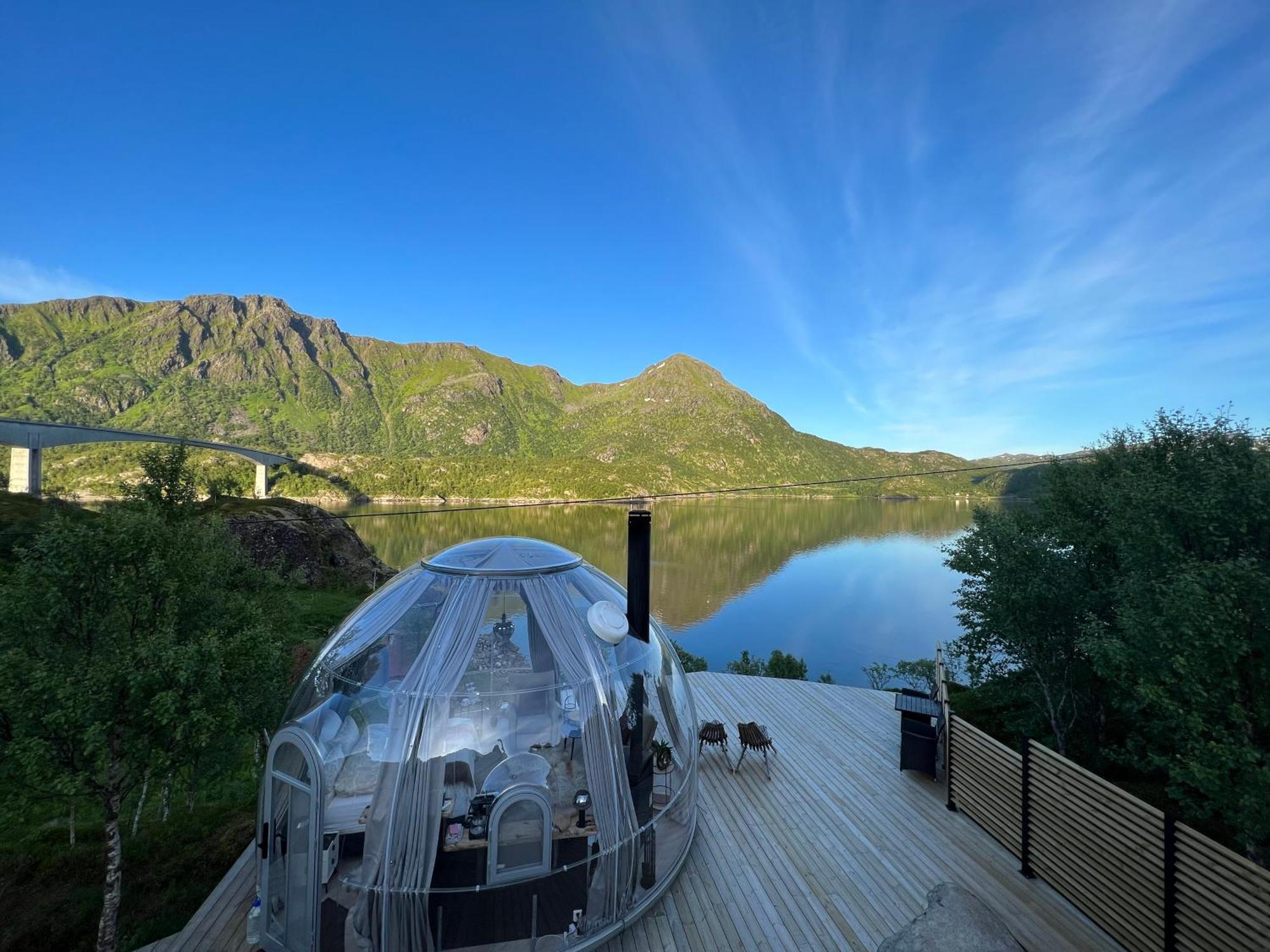 Lofoten Glampingdome Myrland Экстерьер фото